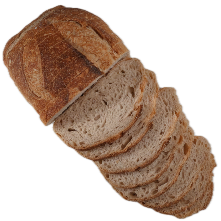 Whole Wheat Sourdough Slices